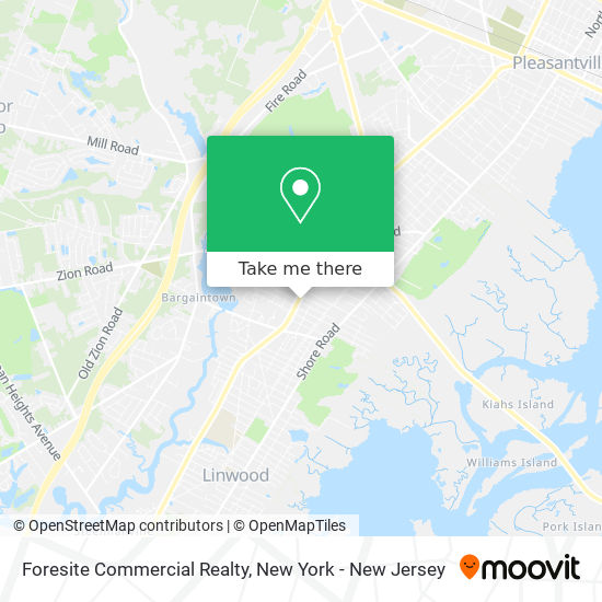 Mapa de Foresite Commercial Realty