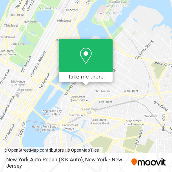 New York Auto Repair (S K Auto) map