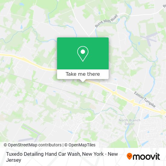 Tuxedo Detailing Hand Car Wash map