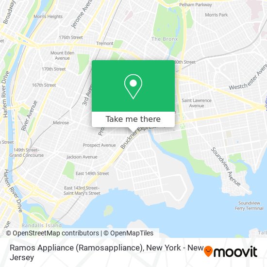 Mapa de Ramos Appliance (Ramosappliance)