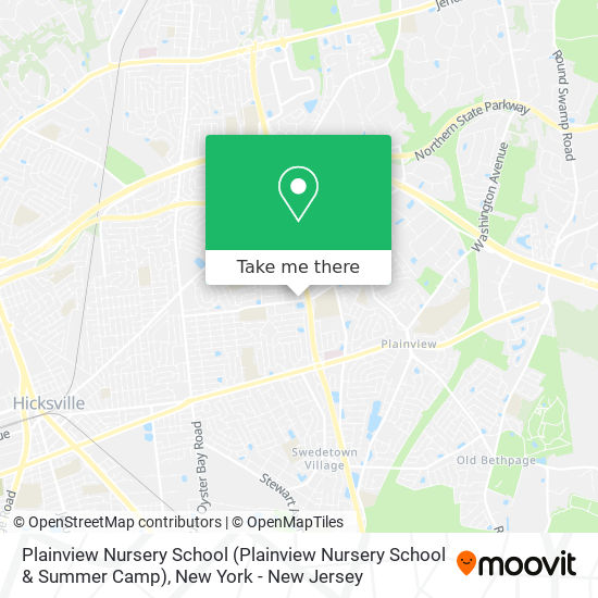 Mapa de Plainview Nursery School (Plainview Nursery School & Summer Camp)