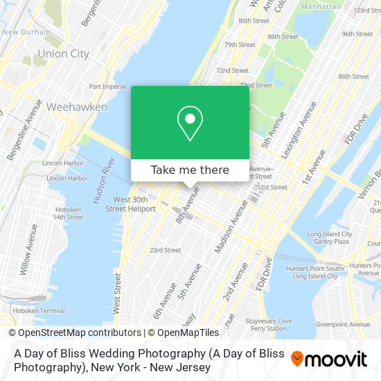A Day of Bliss Wedding Photography map