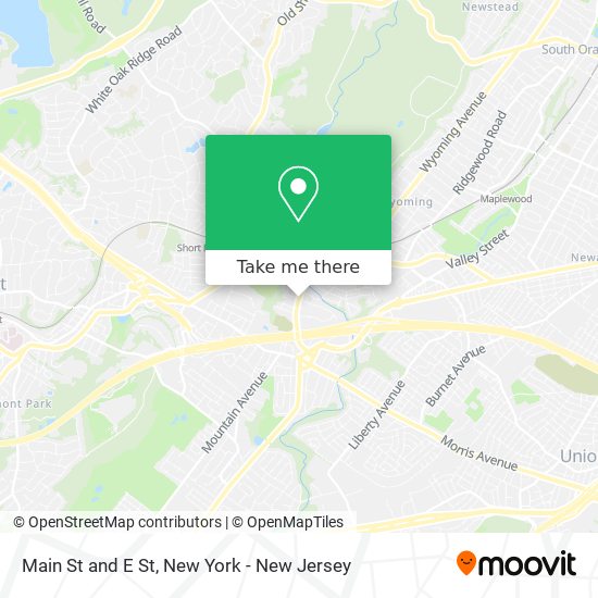 Mapa de Main St and E St