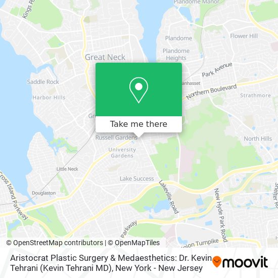 Aristocrat Plastic Surgery & Medaesthetics: Dr. Kevin Tehrani (Kevin Tehrani MD) map