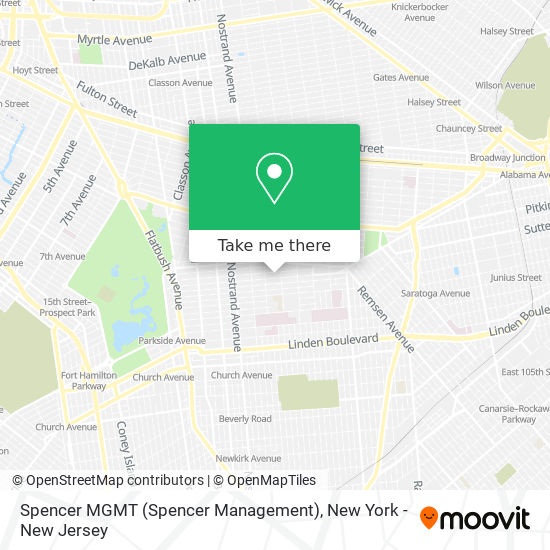 Mapa de Spencer MGMT (Spencer Management)