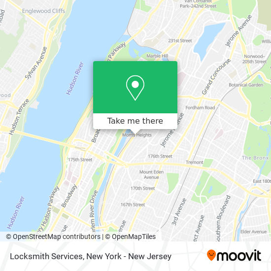 Mapa de Locksmith Services