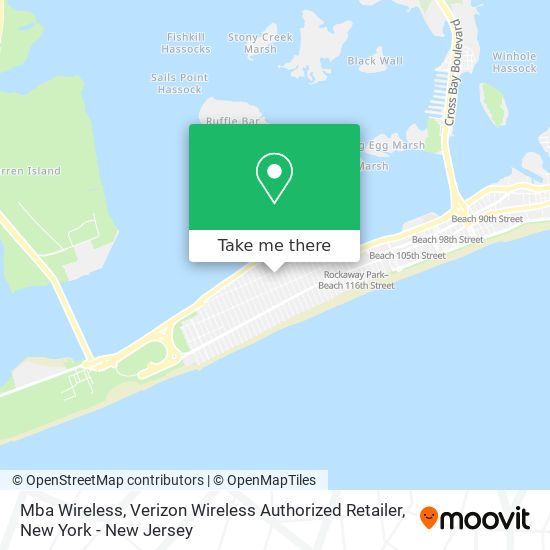 Mba Wireless, Verizon Wireless Authorized Retailer map