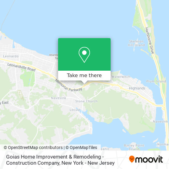 Goias Home Improvement & Remodeling - Construction Company map