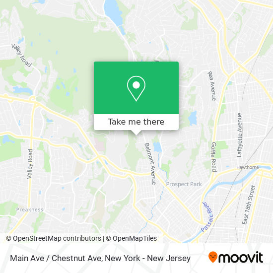 Mapa de Main Ave / Chestnut Ave
