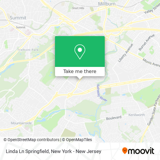 Mapa de Linda Ln Springfield