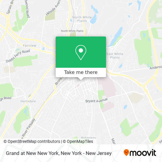 Grand at New New York map