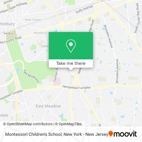 Montessori Children's School map