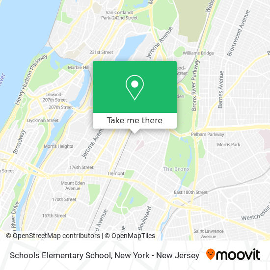 Mapa de Schools Elementary School