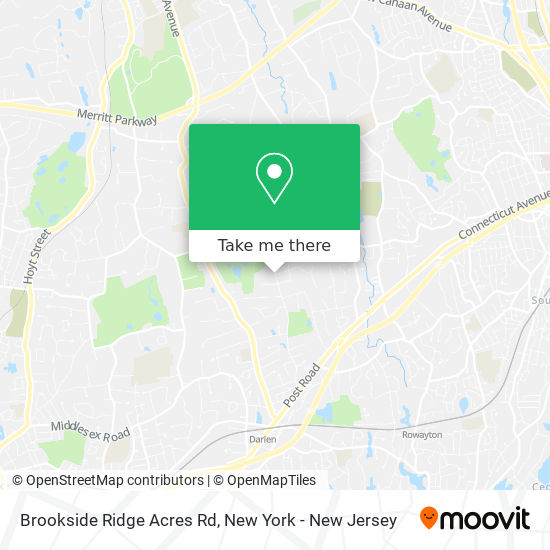 Mapa de Brookside Ridge Acres Rd