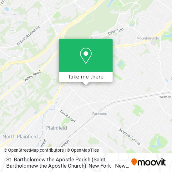 St. Bartholomew the Apostle Parish (Saint Bartholomew the Apostle Church) map