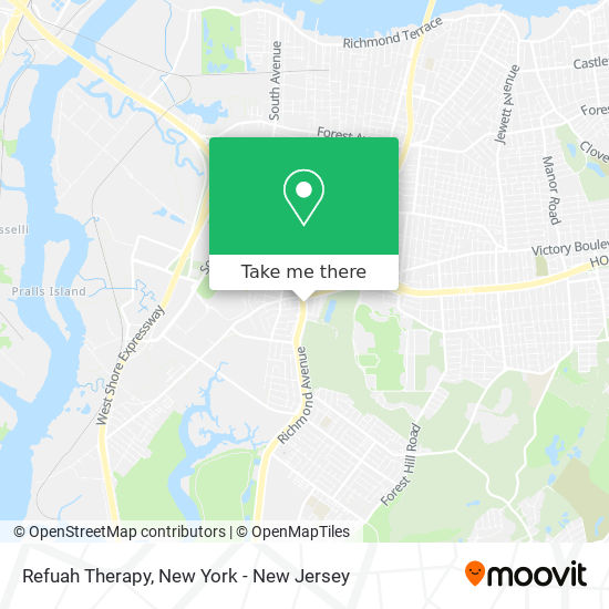 Mapa de Refuah Therapy
