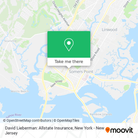 Mapa de David Lieberman: Allstate Insurance