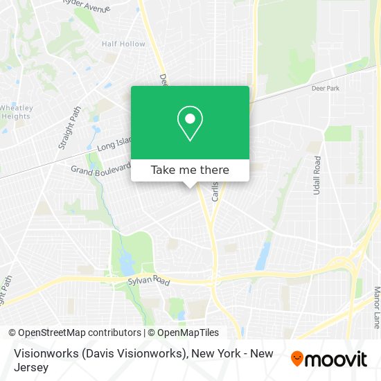 Mapa de Visionworks (Davis Visionworks)