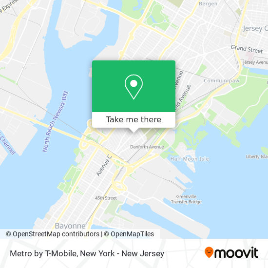 Metro by T-Mobile map