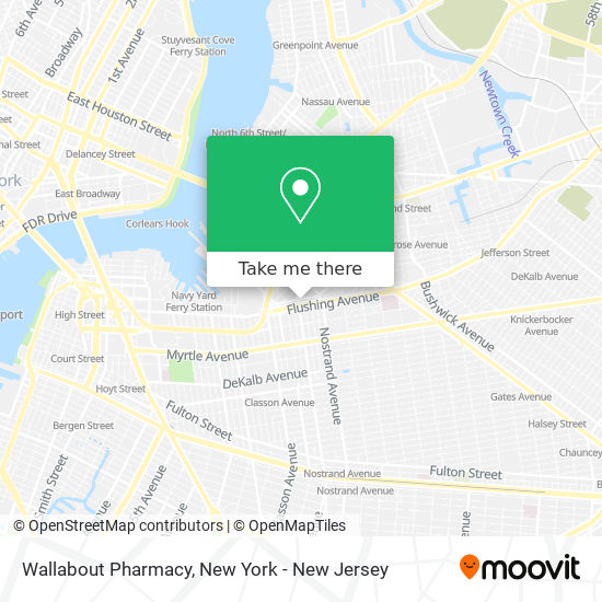 Wallabout Pharmacy map