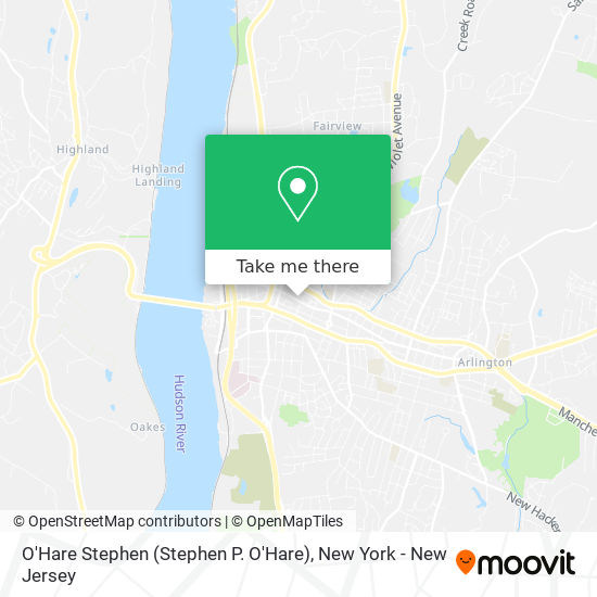 O'Hare Stephen map