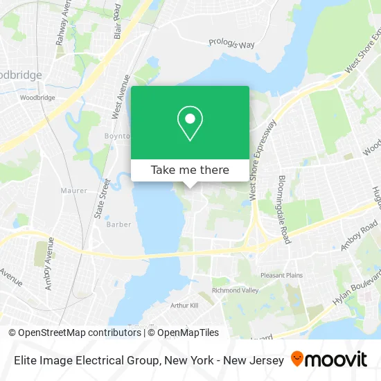 Elite Image Electrical Group map