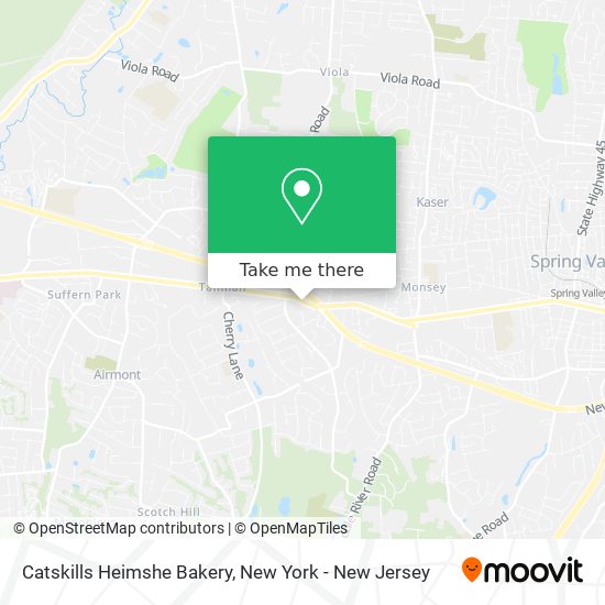 Mapa de Catskills Heimshe Bakery