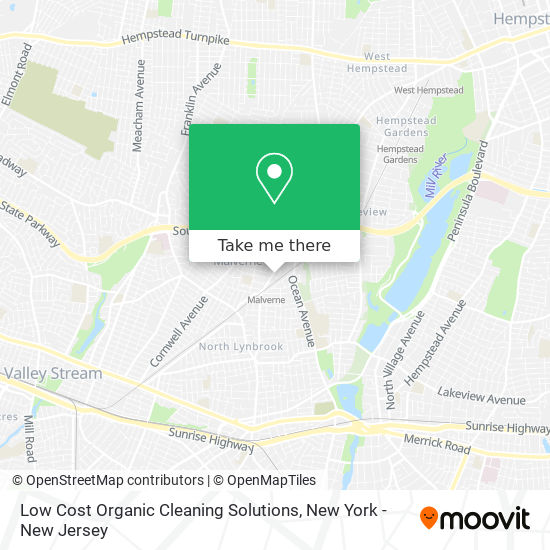 Mapa de Low Cost Organic Cleaning Solutions