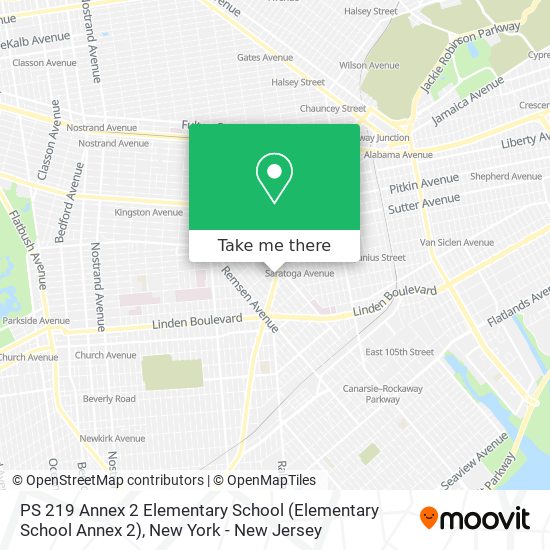 PS 219 Annex 2 Elementary School (Elementary School Annex 2) map