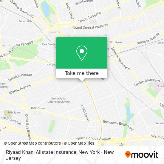 Mapa de Riyaad Khan: Allstate Insurance