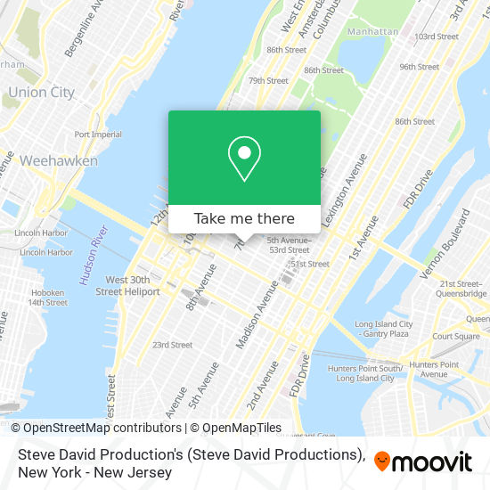 Mapa de Steve David Production's (Steve David Productions)