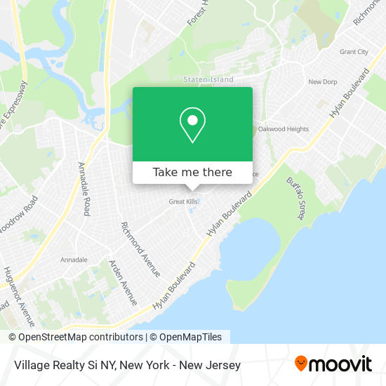 Mapa de Village Realty Si NY