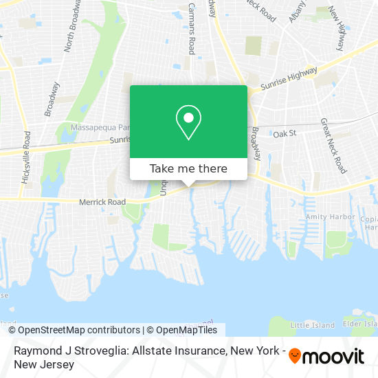 Raymond J Stroveglia: Allstate Insurance map