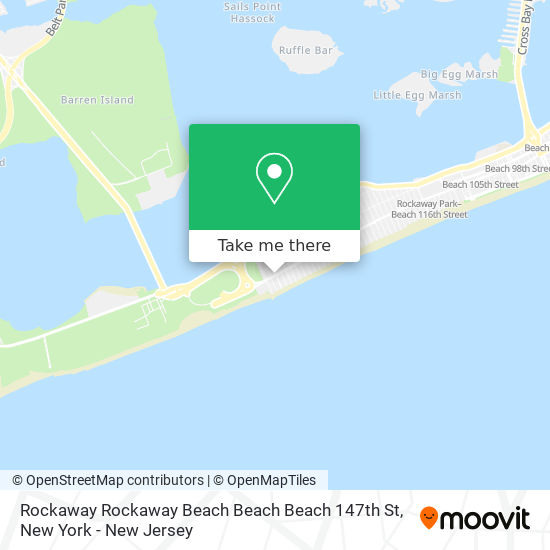 Rockaway Rockaway Beach Beach Beach 147th St map
