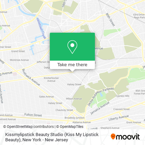 Kissmylipstick Beauty Studio (Kiss My Lipstick Beauty) map