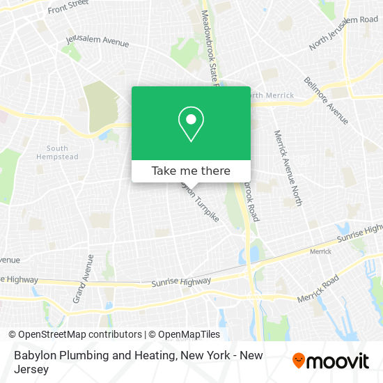 Babylon Plumbing and Heating map