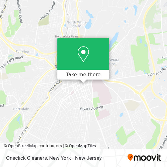 Oneclick Cleaners map
