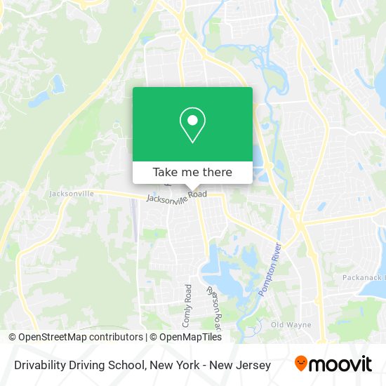 Mapa de Drivability Driving School