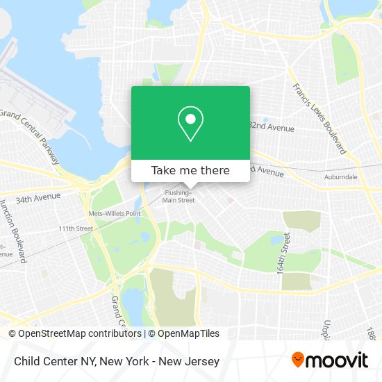 Child Center NY map