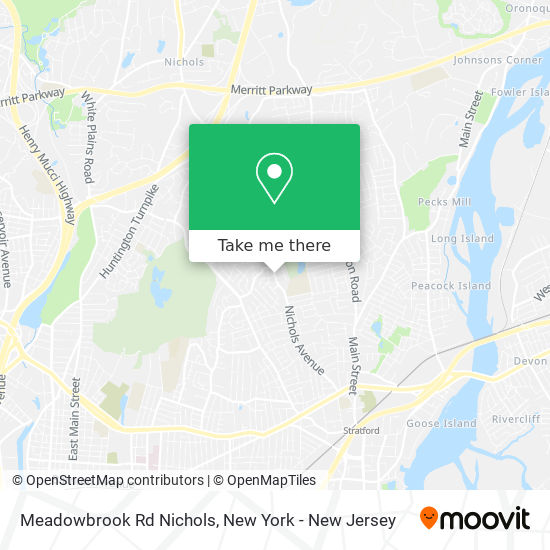 Mapa de Meadowbrook Rd Nichols