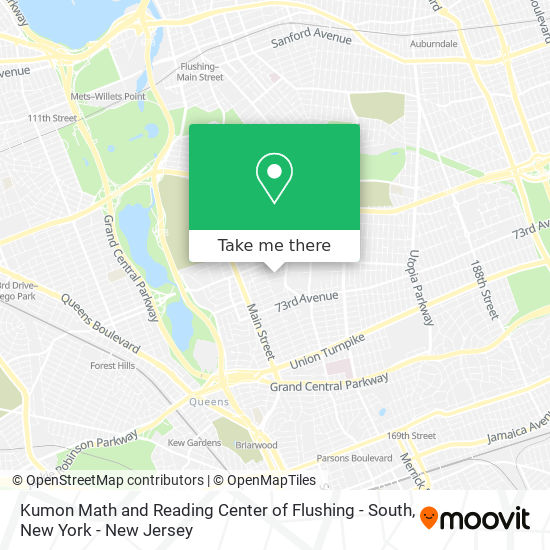 Kumon Math and Reading Center of Flushing - South map