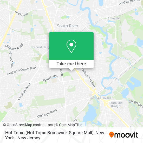 Hot Topic (Hot Topic Brunswick Square Mall) map