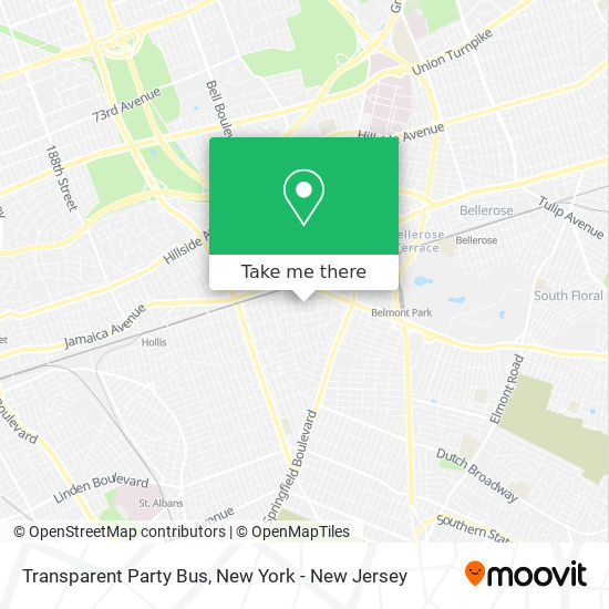 Transparent Party Bus map