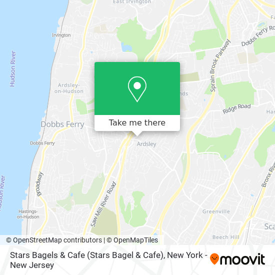 Mapa de Stars Bagels & Cafe (Stars Bagel & Cafe)