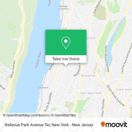 Mapa de Bellevue Park Avenue Ter