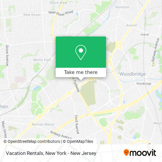 Vacation Rentals map