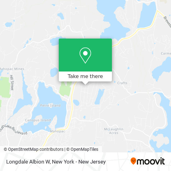 Longdale Albion W map