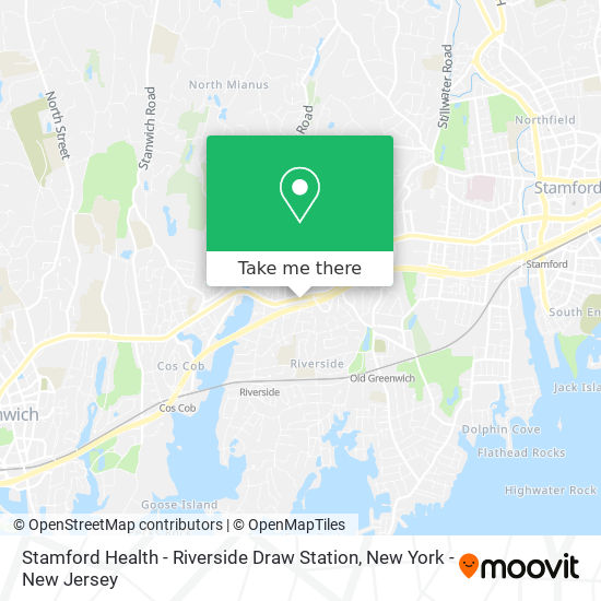 Mapa de Stamford Health - Riverside Draw Station