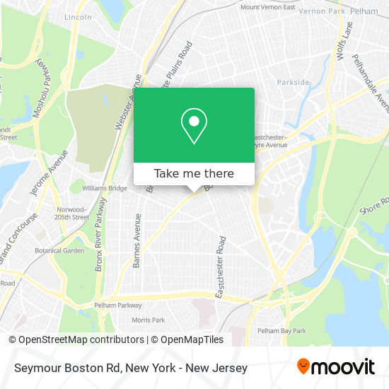 Seymour Boston Rd map