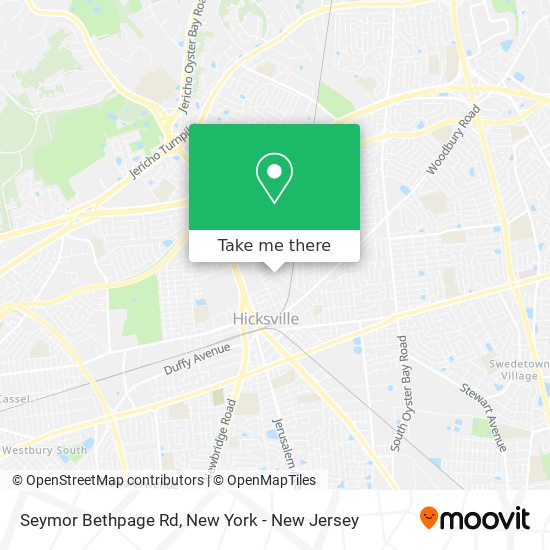 Seymor Bethpage Rd map